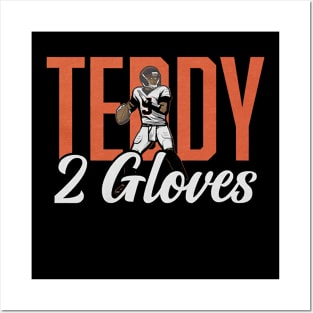 Teddy Bridgewater Teddy Two Gloves Posters and Art